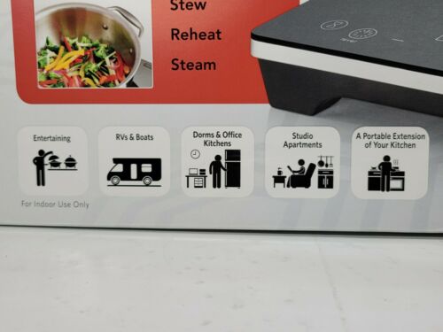 Tramontina 3 Piece Protable Induction Cooking System w/ 4qt Covered Pan - Fresh Stock Dated December 2025