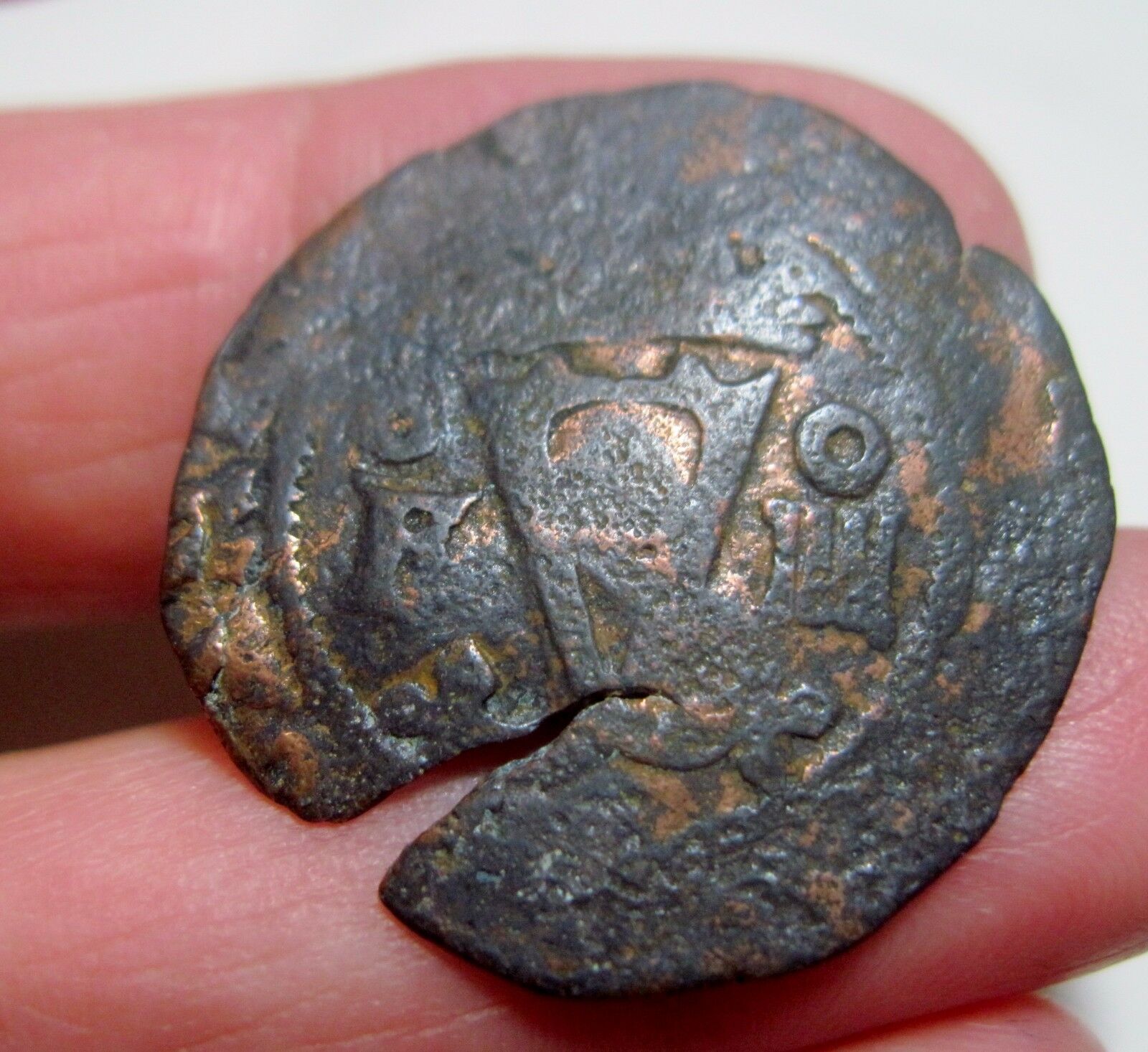 (1516-1556 ) DOMINICAN REPUBLIC 4 MARAVEDIS w/ KEY COUNTERMARK ---1st Coinage - - Fresh Stock Dated December 2025