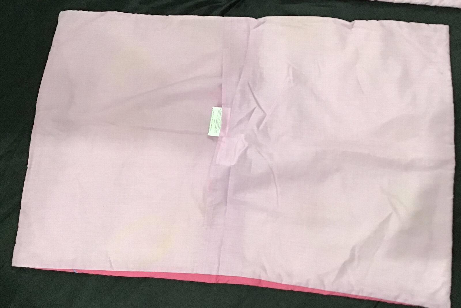 Standard Pillow Shams Set of 2 Butterfly Design Pink & Purple Colors Excellent - Fresh Stock Dated December 2025