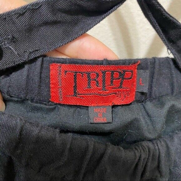 TRIPP NYC Tutu red plaid skirt with detachable bondage straps Extremely RARE HTF - Fresh Stock Dated December 2025