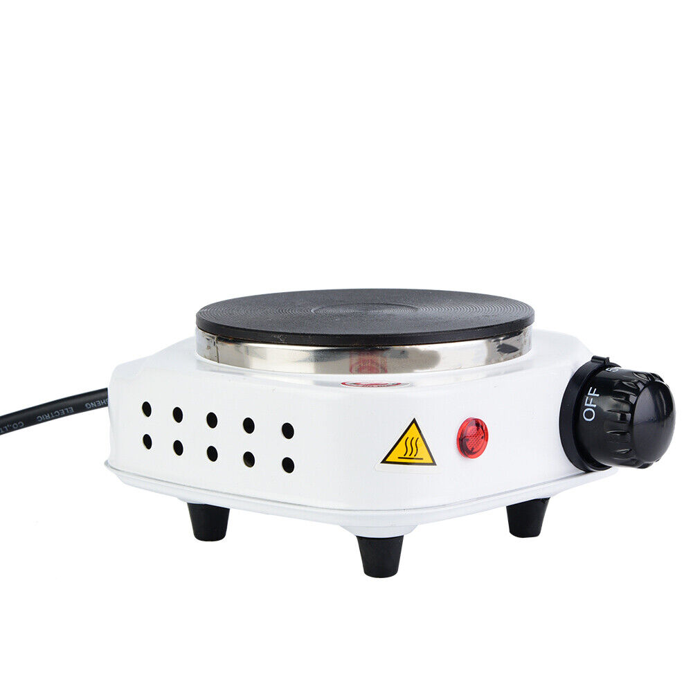110V 500W Electric Mini Stove Hot Plate Multifunctional Heater US Plug - Fresh Stock Dated February 2026