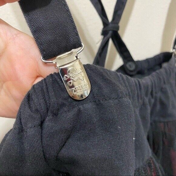 TRIPP NYC Tutu red plaid skirt with detachable bondage straps Extremely RARE HTF - Fresh Stock Dated December 2025