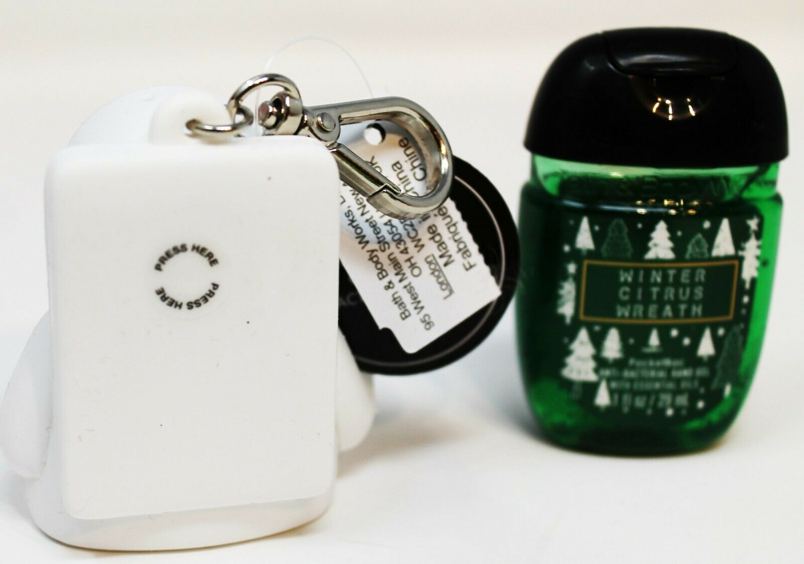 Bath & Body Works Pocketbac Hand Sanitizer Anti Bac Gel Holder NASA ASTRONAUT - Fresh Stock Dated February 2026