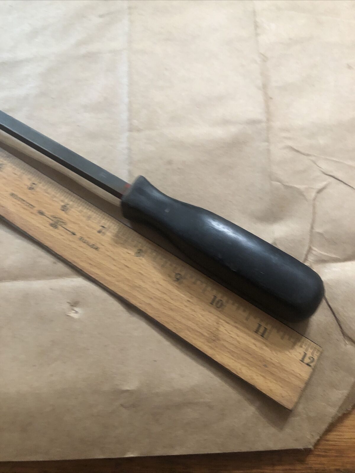 11.5” Long Extension Scraper Reach Handle Razor Blade Label Gasket Decal Sticker - Fresh Stock Dated February 2026