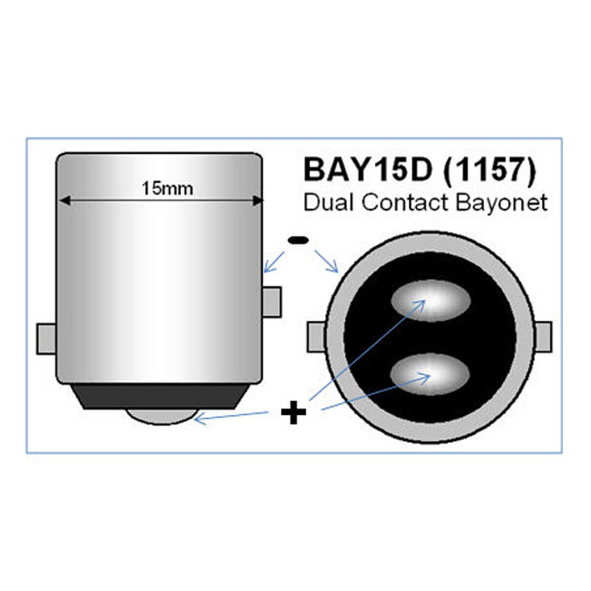 For Honda CRF250L CTX700 CTX700N 2X P21/5W 1157 - LED Front Turn Signal Light US - Fresh Stock Dated February 2026