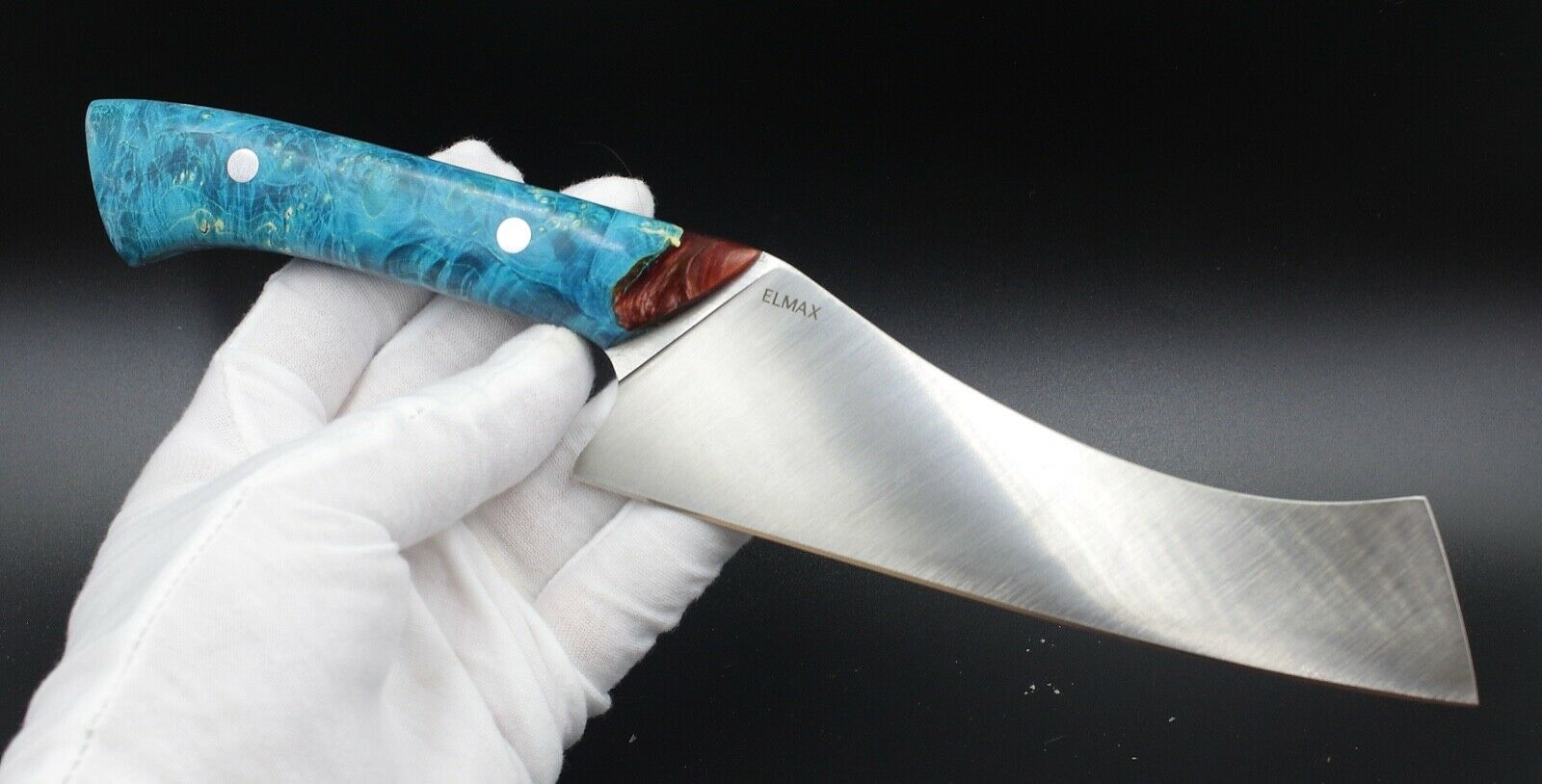 Blue Lagoon Chef - USA Made Custom Knives ELMAX Stainless Steel Custom Handle - Fresh Stock Dated December 2025