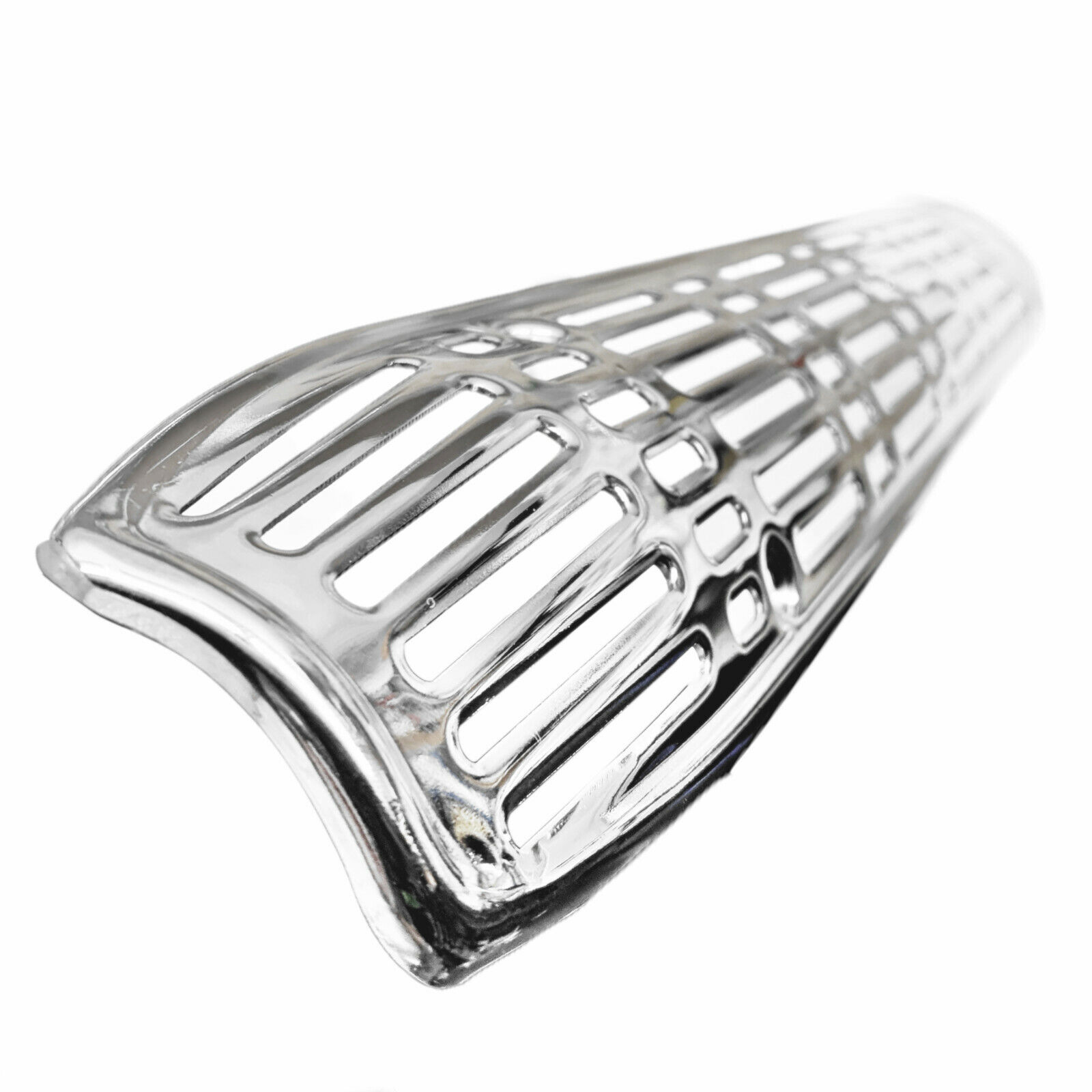 Honda CT90 Trail 90 Boomerang Rear Exhaust Heat Shield Set 66-69 Muffler Pipe - Fresh Stock Dated February 2026