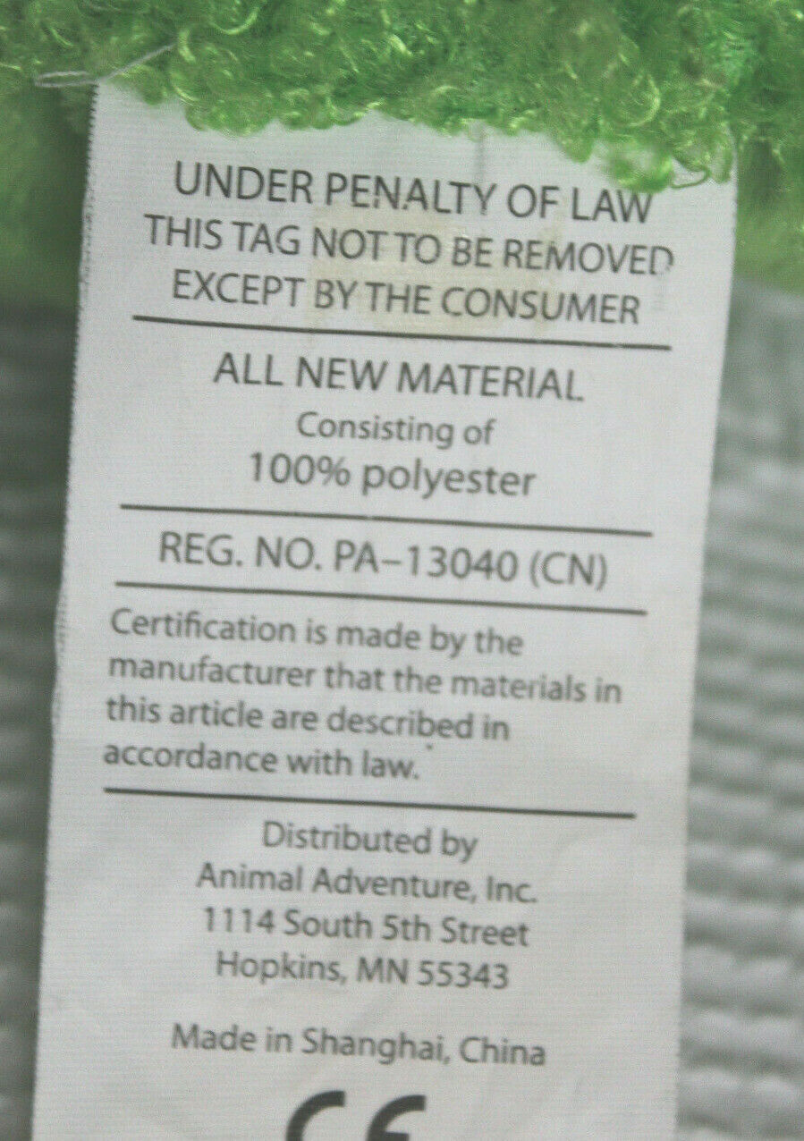 Jolly Rancher Stuffed Plush Green Shag Pillow 16x13 - Fresh Stock Dated December 2025