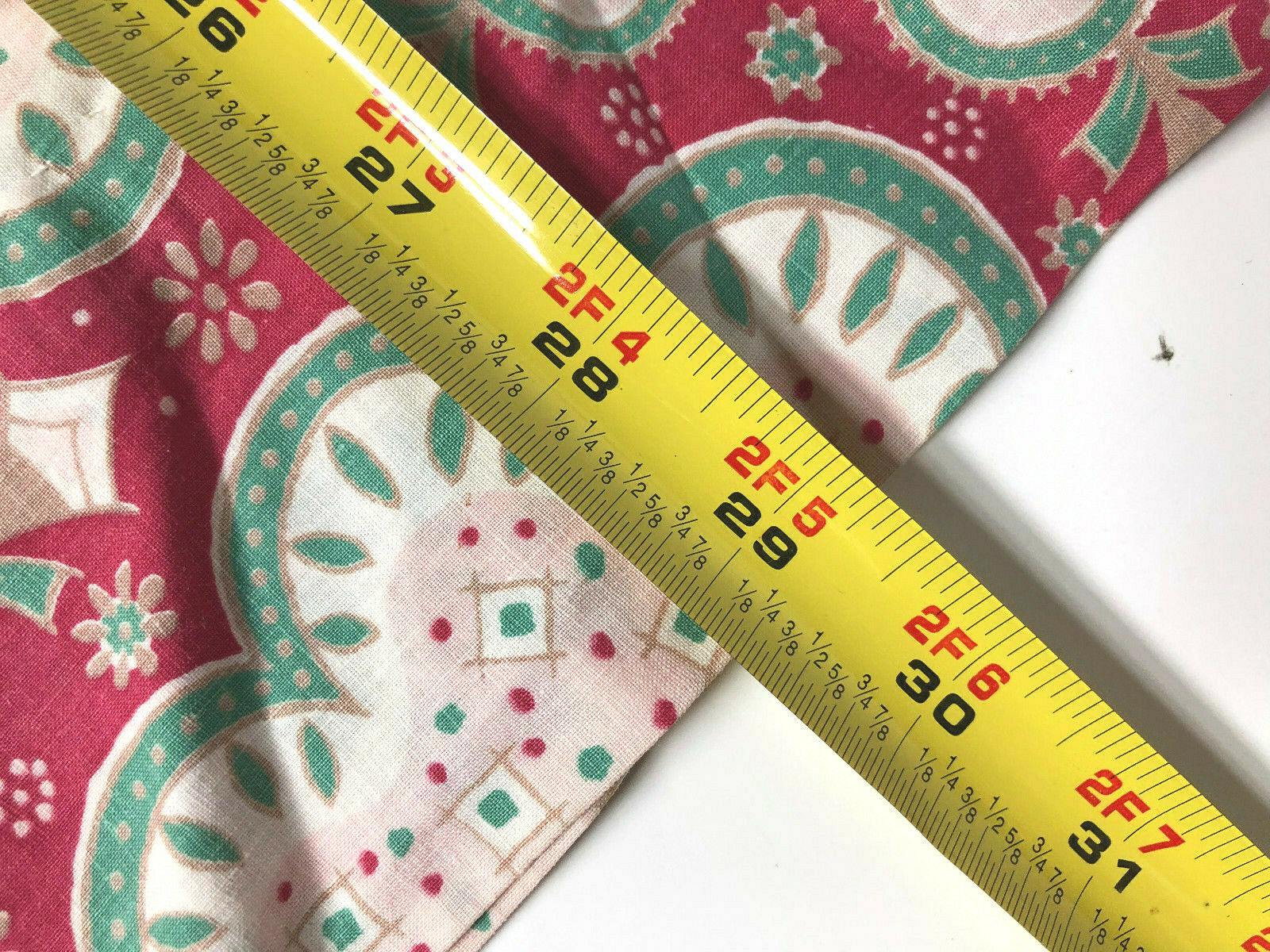 Vintage Leslie Ann 1950s Full Skirt Cotton Sz 4 13