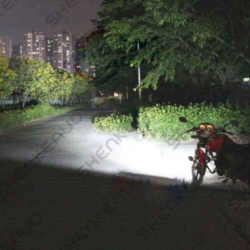 H7 LED Headlight Bulbs For Suzuki GSXR600 2004 2005 2006 2007 6000K White Light - Fresh Stock Dated February 2026