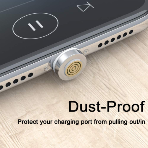 NetDot Gen12 Magnetic Fast Charging Data Transfer Cable Compatible 5ft/Black - Fresh Stock Dated February 2026