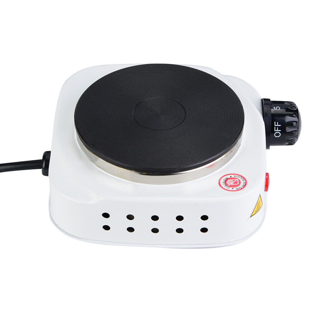 110V 500W Electric Mini Stove Hot Plate Multifunctional Heater US Plug - Fresh Stock Dated February 2026