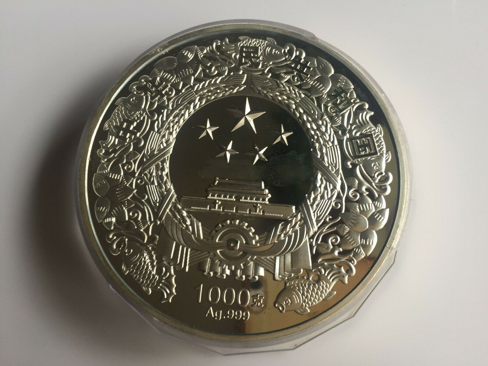 2016 Chinese Zodiac Big Silver Colour Medal Coins 1KG - Year of the Monkey - Fresh Stock Dated February 2026