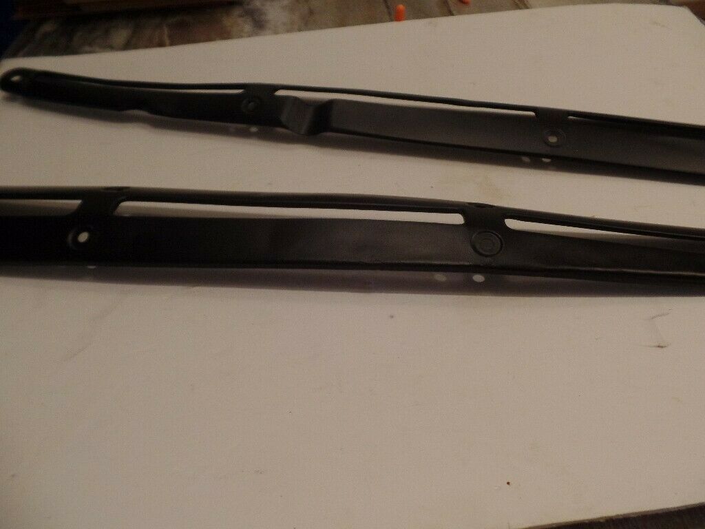 Suzuki RE5 exhaust pipe heat shields, sandblasted and powdercoated - Fresh Stock Dated February 2026