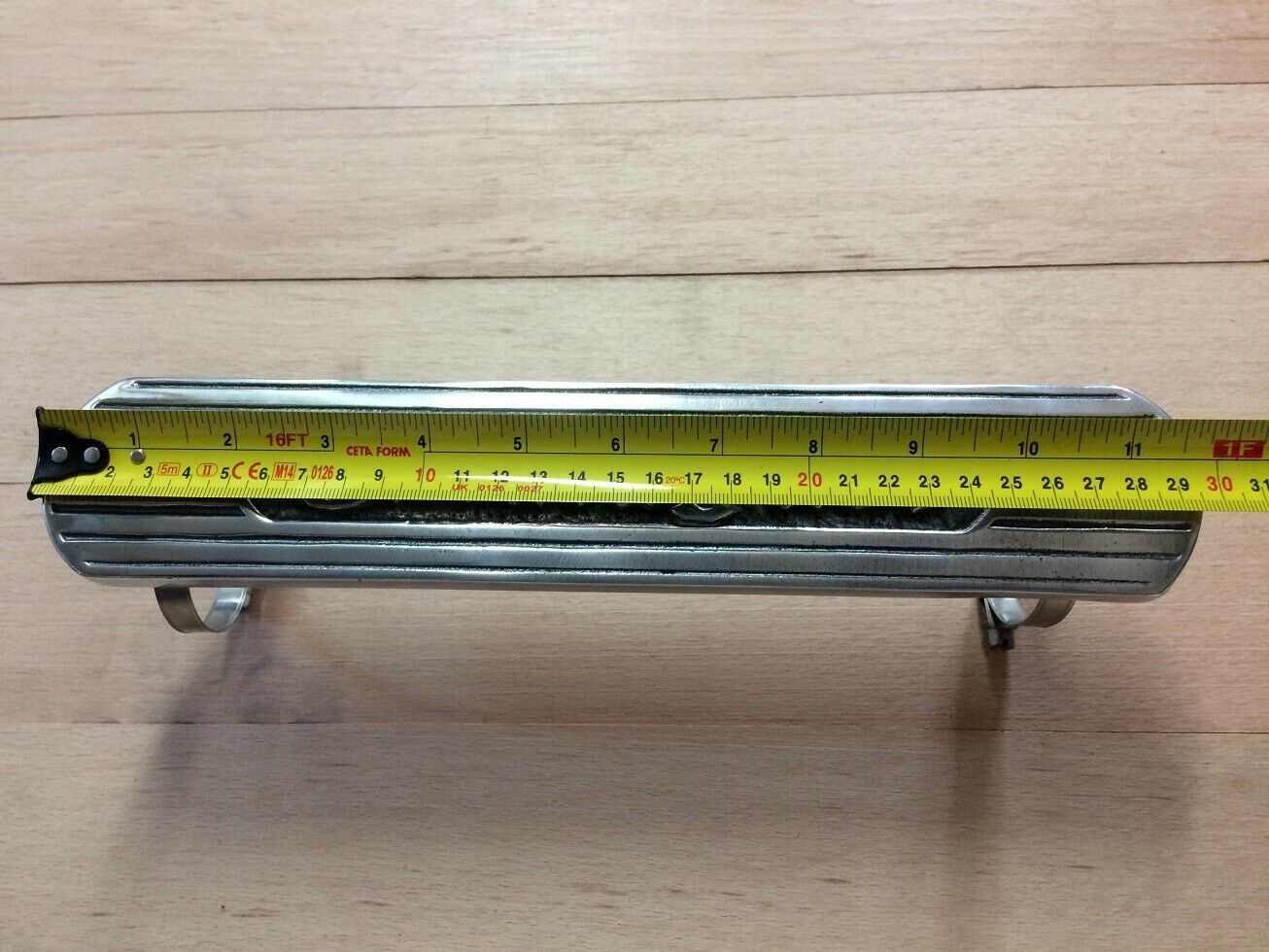 Motorcycle exhaust heat shield F*** Hot Cast Metal indian Harley chopper bobber - Fresh Stock Dated February 2026