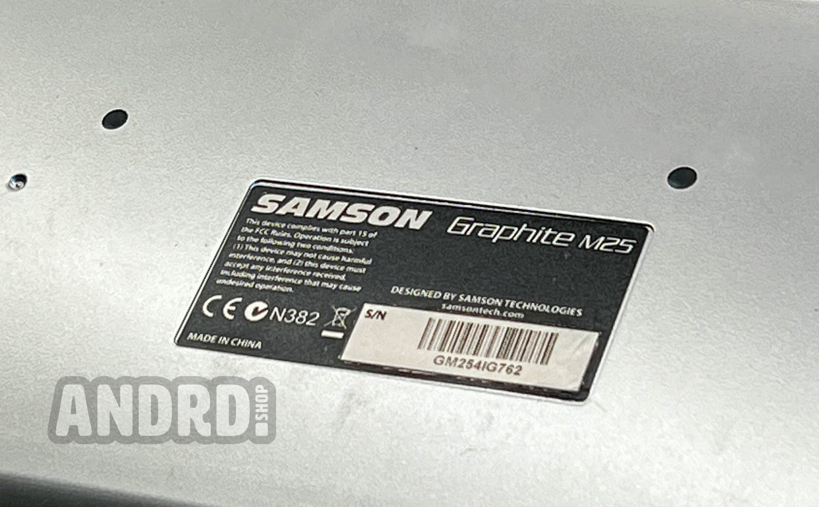 Samson Graphite M25 Mini USB MIDI Controller Barely Used, Perfect Condition - Fresh Stock Dated February 2026
