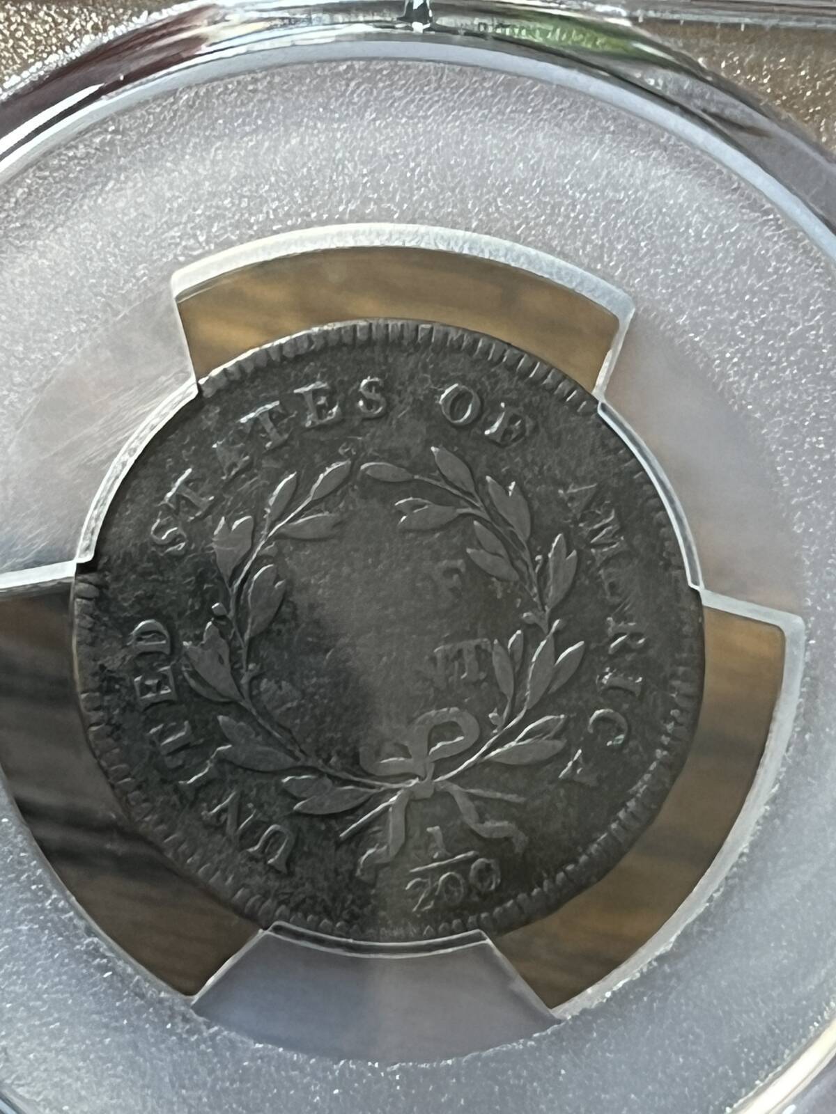 1795 P Half Cents Liberty Cap, PCGS VG Details Environmental Damage LE Punctuate - Fresh Stock Dated February 2026