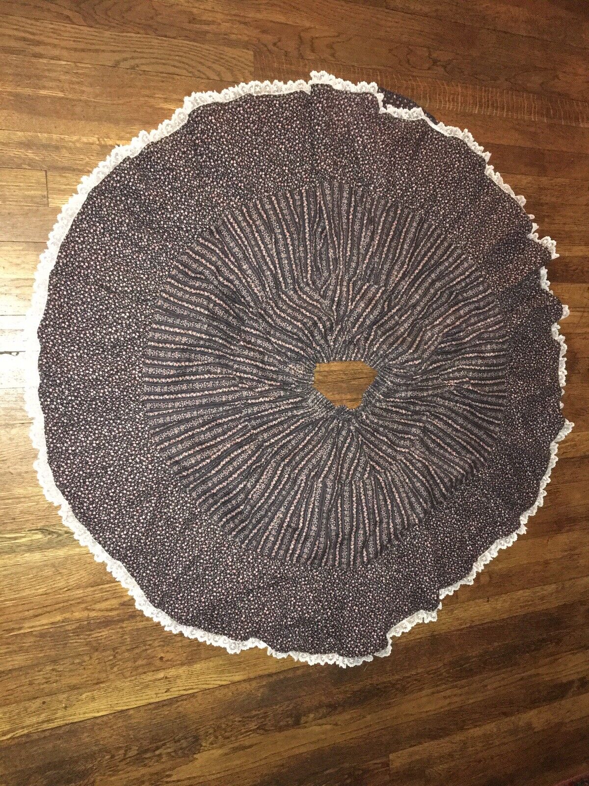 Vintage Gunne Sax Style  Floral Prairie Tiered Ruffled Calico  SKIRT - Fresh Stock Dated March 2026