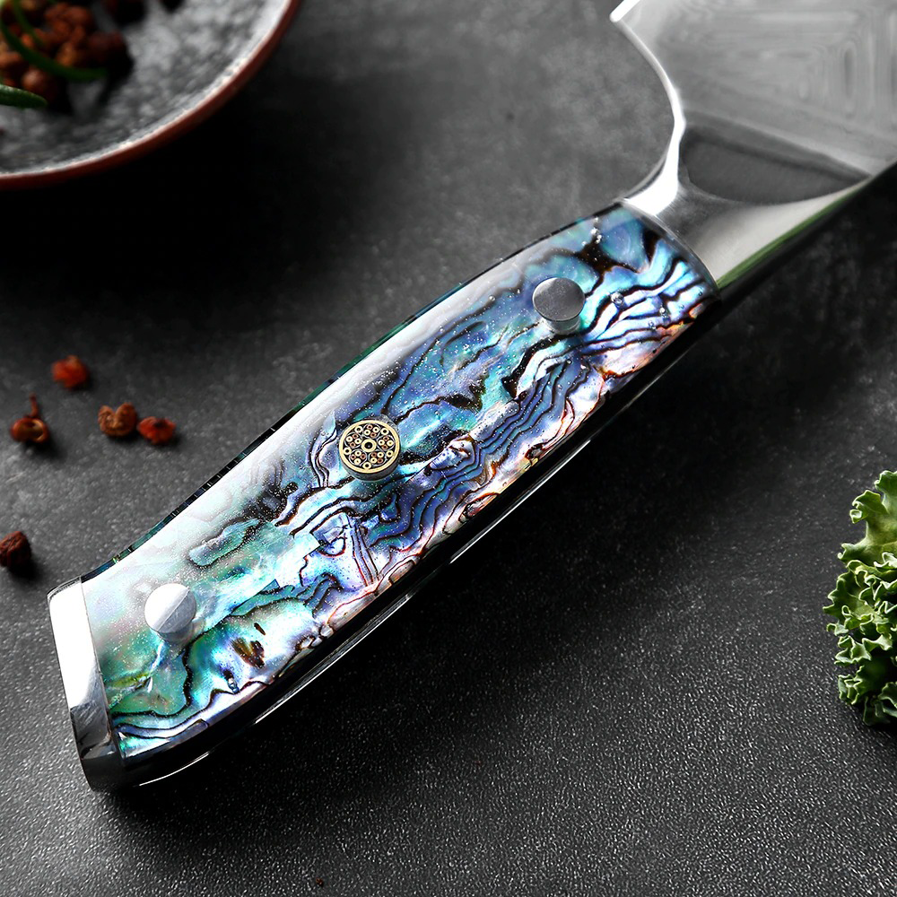 7In Chef Santoku Knife 67Layers VG10 Damascus Steel Kitchen Knives Free Shipping - Fresh Stock Dated December 2025