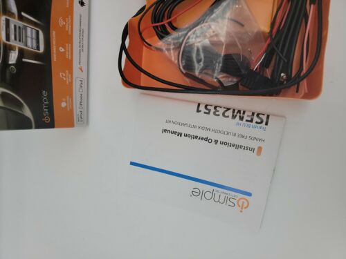 New! iSimple ISFM2351 TranzIt BLU HF Bluetooth Enabled FM Transmitter - Fresh Stock Dated February 2026