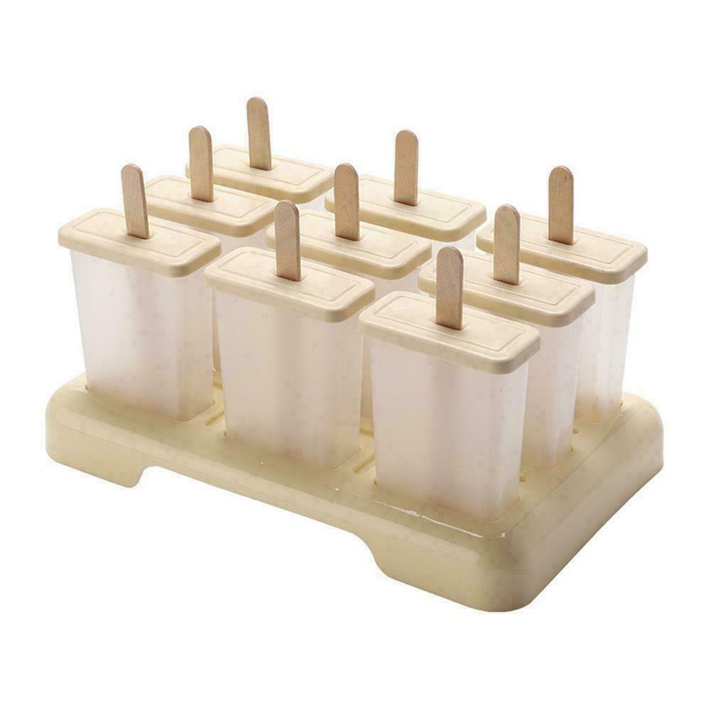 Ice Cream Mould Tray Pan Kitchen Mold Popsicle Molds DIY NE Summer W Tool T0H1 - Fresh Stock Dated February 2026