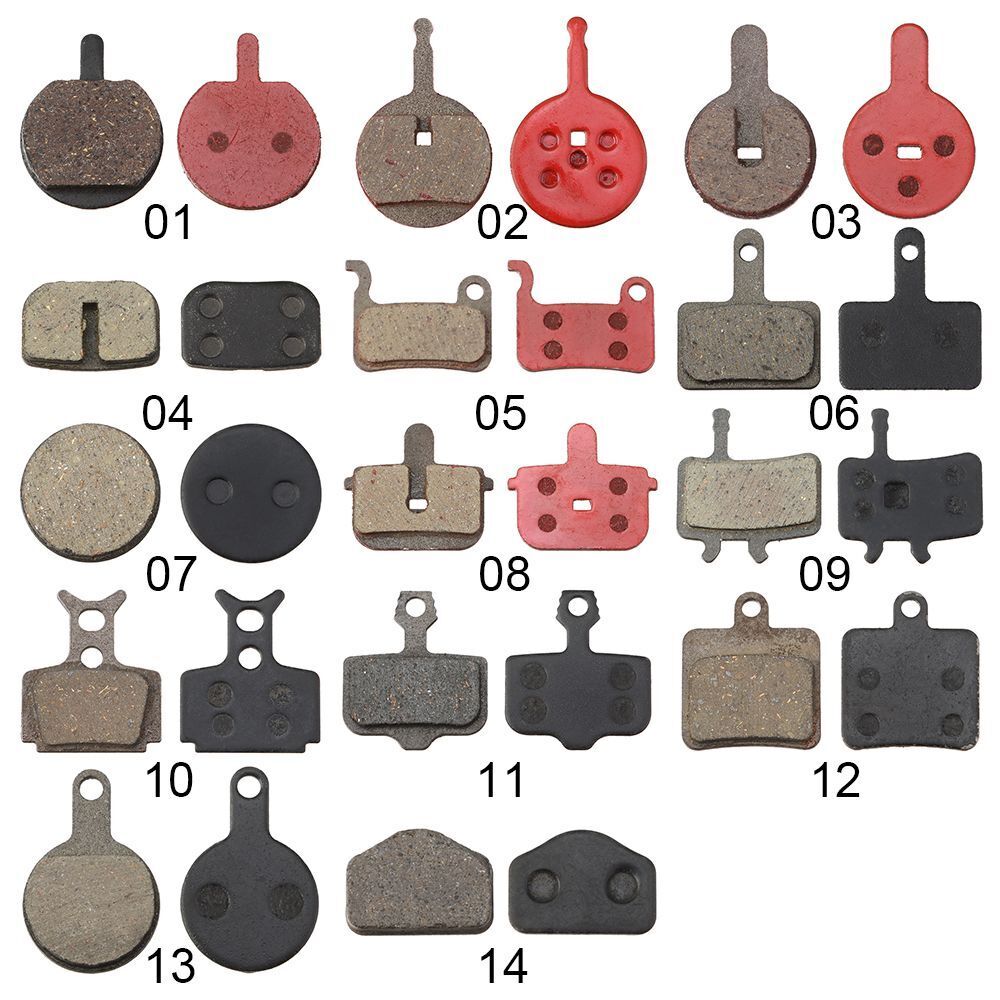 Hot MTB Bike Disc Cycling Accessories Bicycle Brake Pads Universal Block - Fresh Stock Dated February 2026