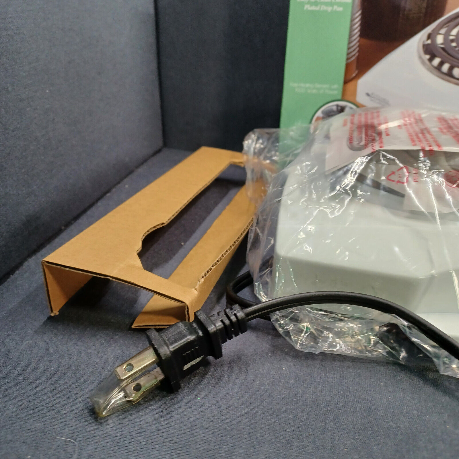 Kitchen Gourmet Single Buffet Range Tabletop Burner Hotplate Portable 1000 W - Fresh Stock Dated February 2026