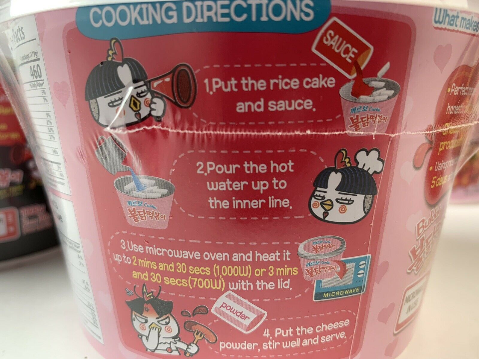Samyang Carbo Original Buldak topokki Korean Spicy Rice Cake Tteokbokki EXPIRED - Fresh Stock Dated December 2025