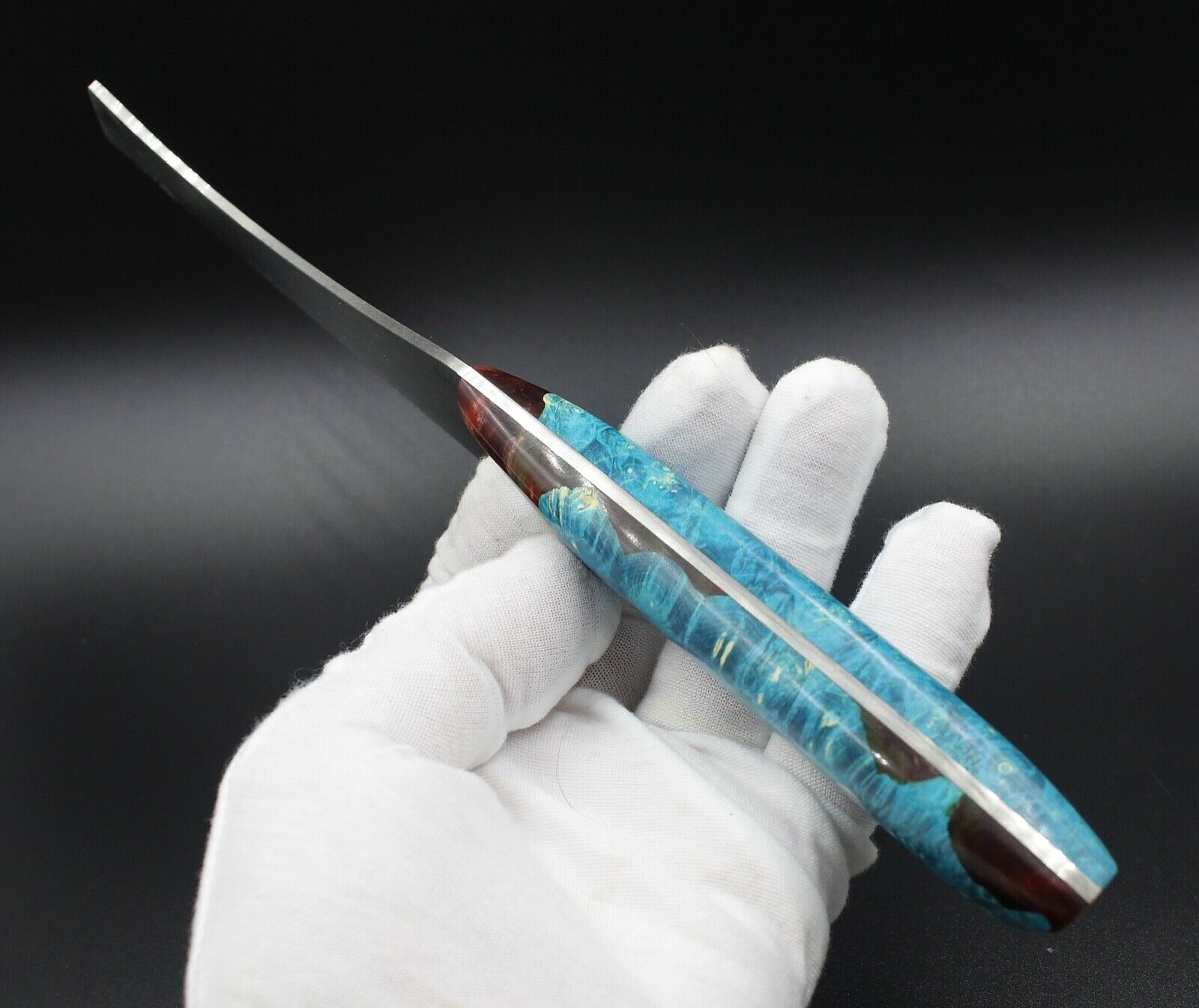 Blue Lagoon Chef - USA Made Custom Knives ELMAX Stainless Steel Custom Handle - Fresh Stock Dated December 2025