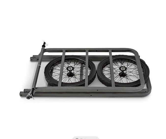 Huge Capacity Deer Cart Foldable 300lbs Hauler Gear Dolly Cart Hunting Practical - Fresh Stock Dated February 2026