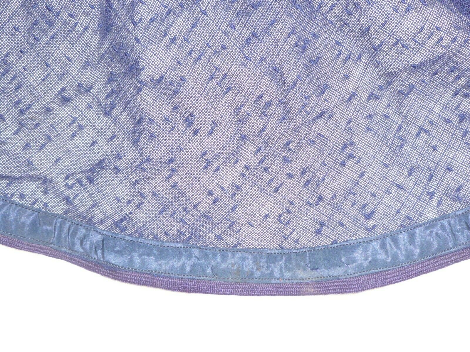 Antique Bustle Skirt 1800s-1900s Cobalt Blue Edwardian Victorian Skirt Lace - Fresh Stock Dated February 2026