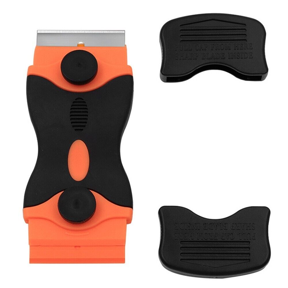 Paint Scraper Glass Clean Double Edge Razor Blade Sticker Removal Tool - Fresh Stock Dated December 2025