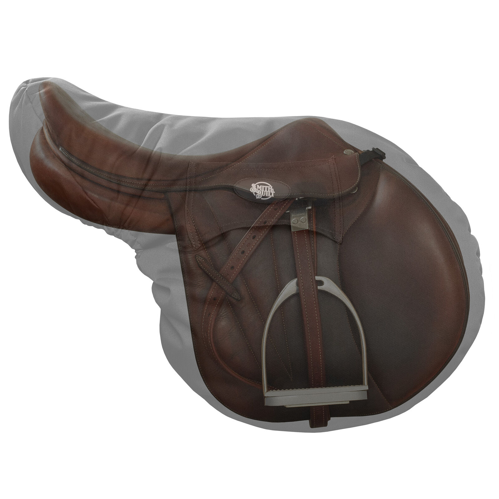 English Horse Saddle Cover - Fleece-Lined Waterproof Fitted Dust Protector - Fresh Stock Dated December 2025