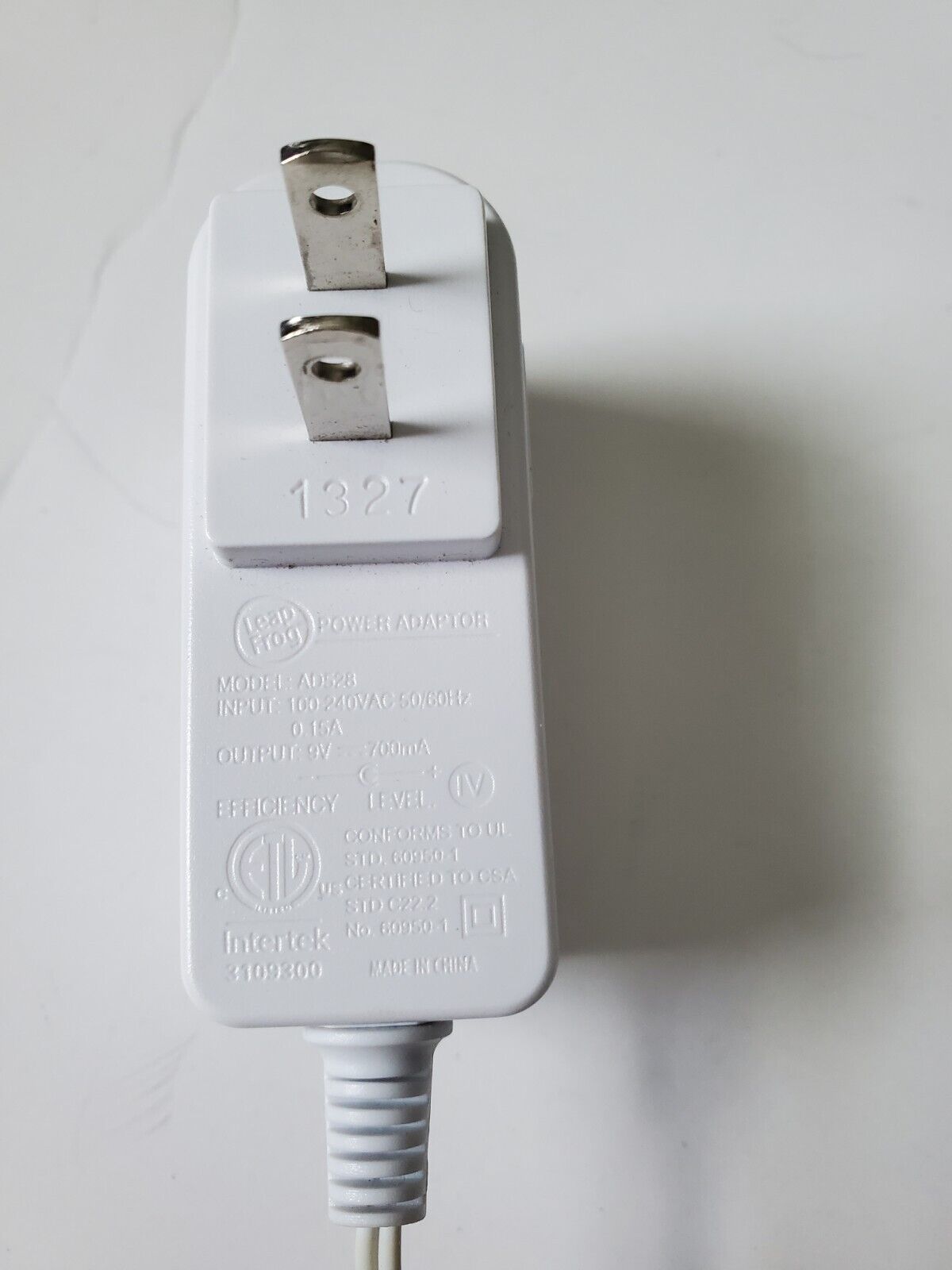 LEAP PAD 2 REPLACEMENT CHARGER CHARGING CORD ONLY - Fresh Stock Dated February 2026