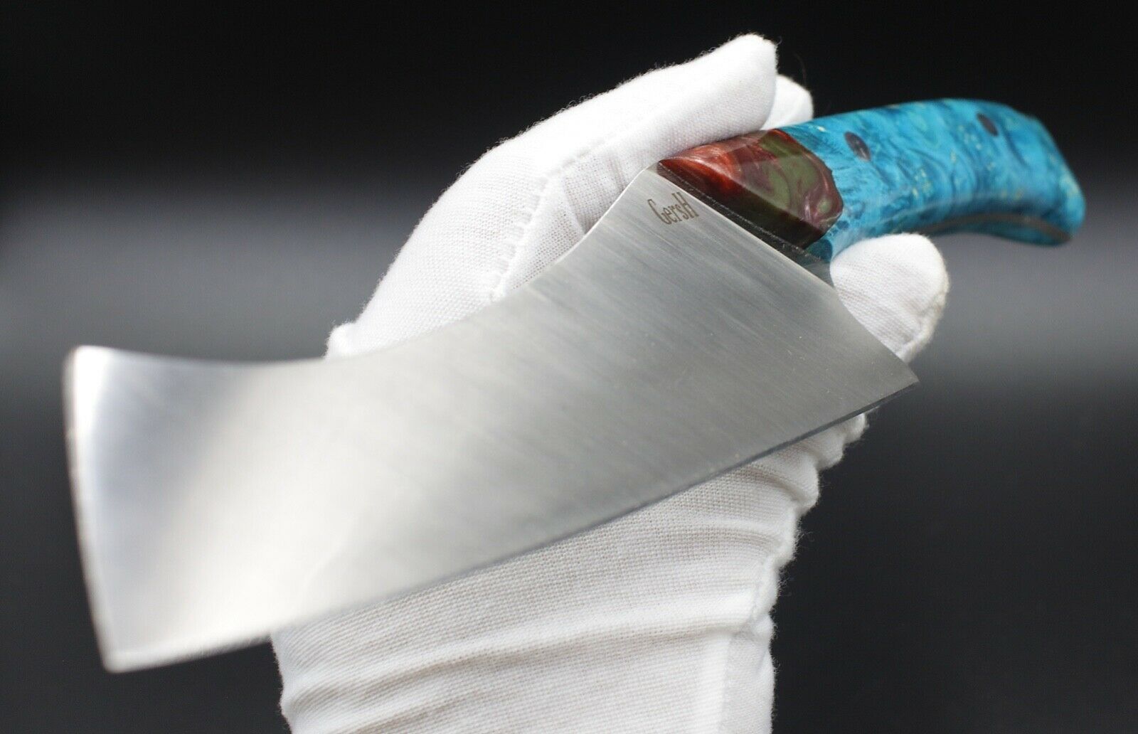 Blue Lagoon Chef - USA Made Custom Knives ELMAX Stainless Steel Custom Handle - Fresh Stock Dated December 2025