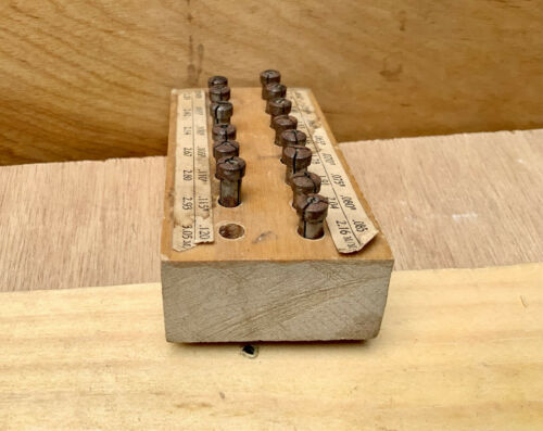Vintage Set of Jewel Chucks - Collets, Thumb Screw Adjustable Watchmakers Tool! - Fresh Stock Dated December 2025