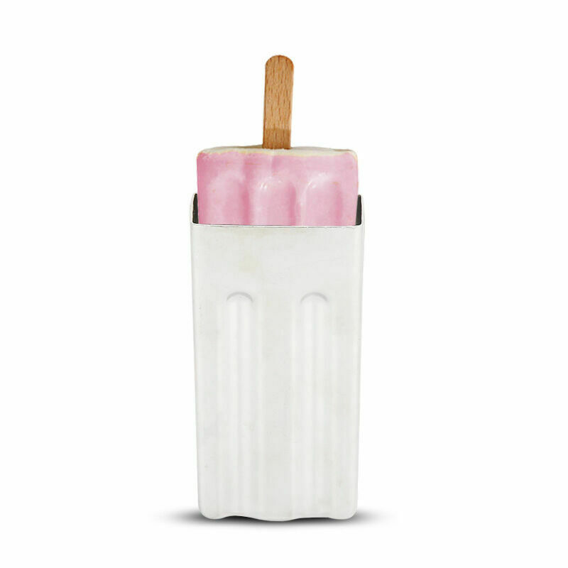 20pcs Stainless Steel Molds Ice Lolly Popsicle Ice Cream Stick Holder Industrial - Fresh Stock Dated February 2026