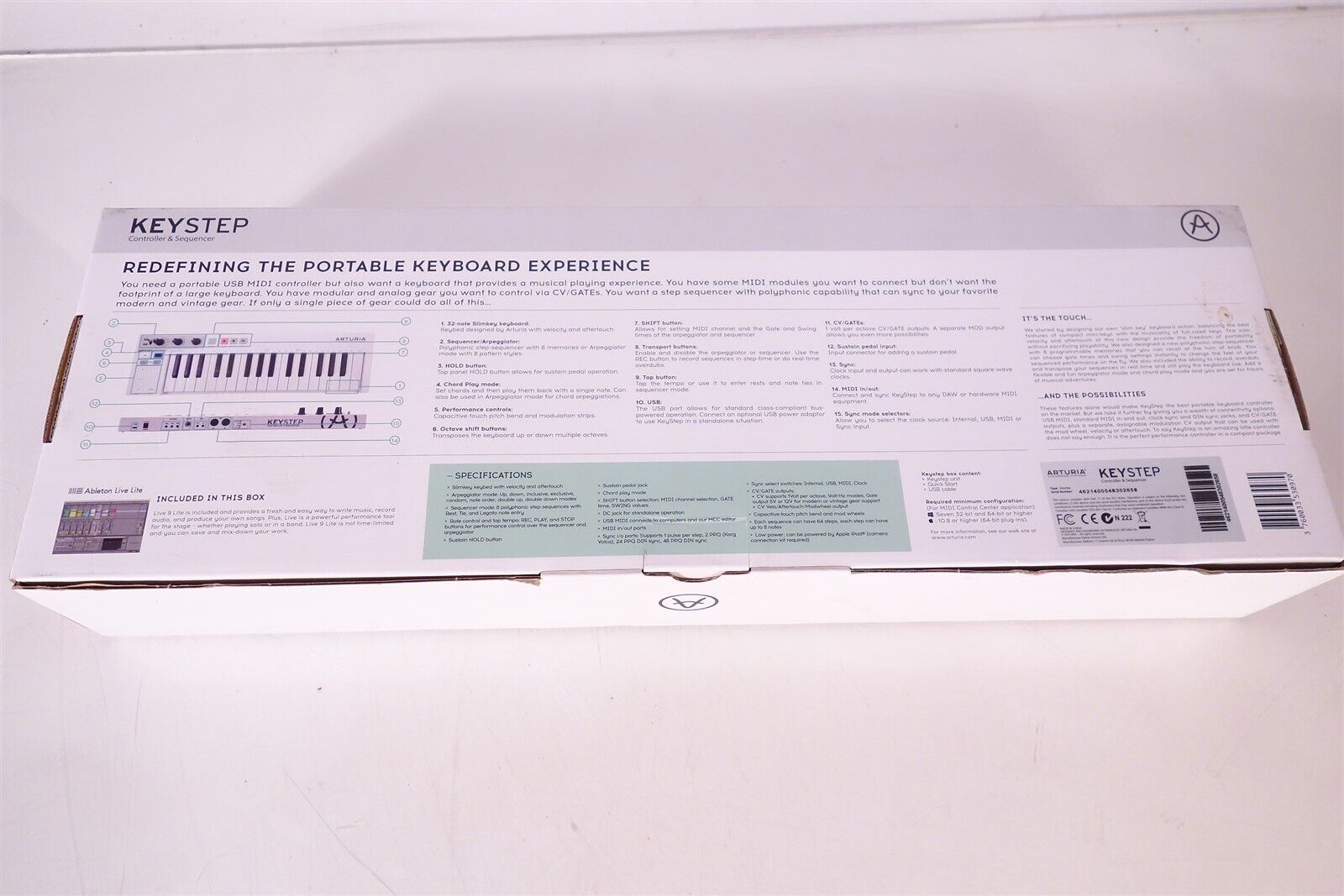 Arturia Keystep Controller and Sequencer Perform 32-Key - Fresh Stock Dated February 2026