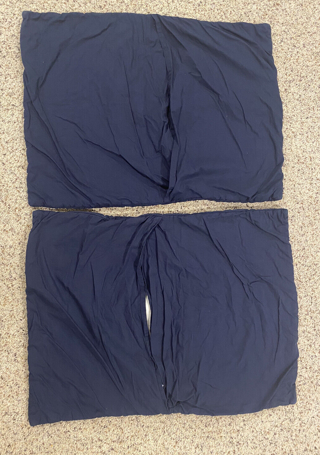 Pottery Barn PB Teen ML Baseball Sports Quilted Standard Shams x2 - Fresh Stock Dated February 2026