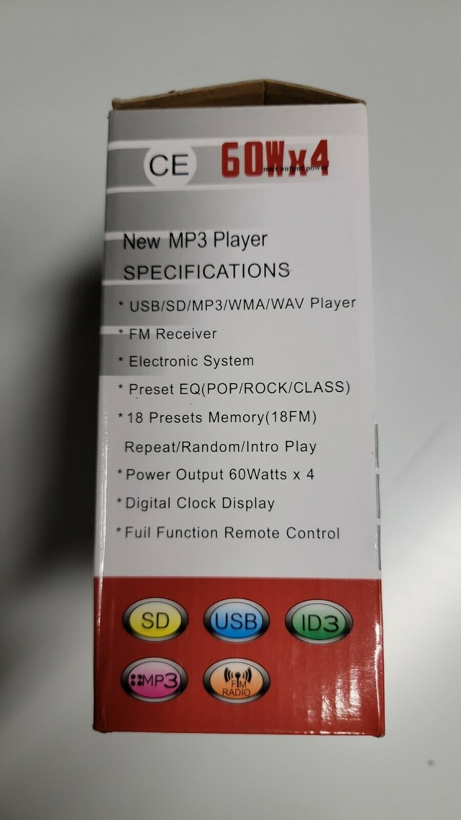 Jsd-520 Car Mp3 Player with usb/ sd port 60wx4 - Fresh Stock Dated February 2026
