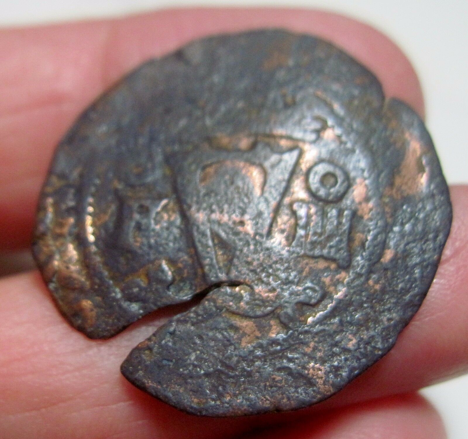 (1516-1556 ) DOMINICAN REPUBLIC 4 MARAVEDIS w/ KEY COUNTERMARK ---1st Coinage - - Fresh Stock Dated December 2025