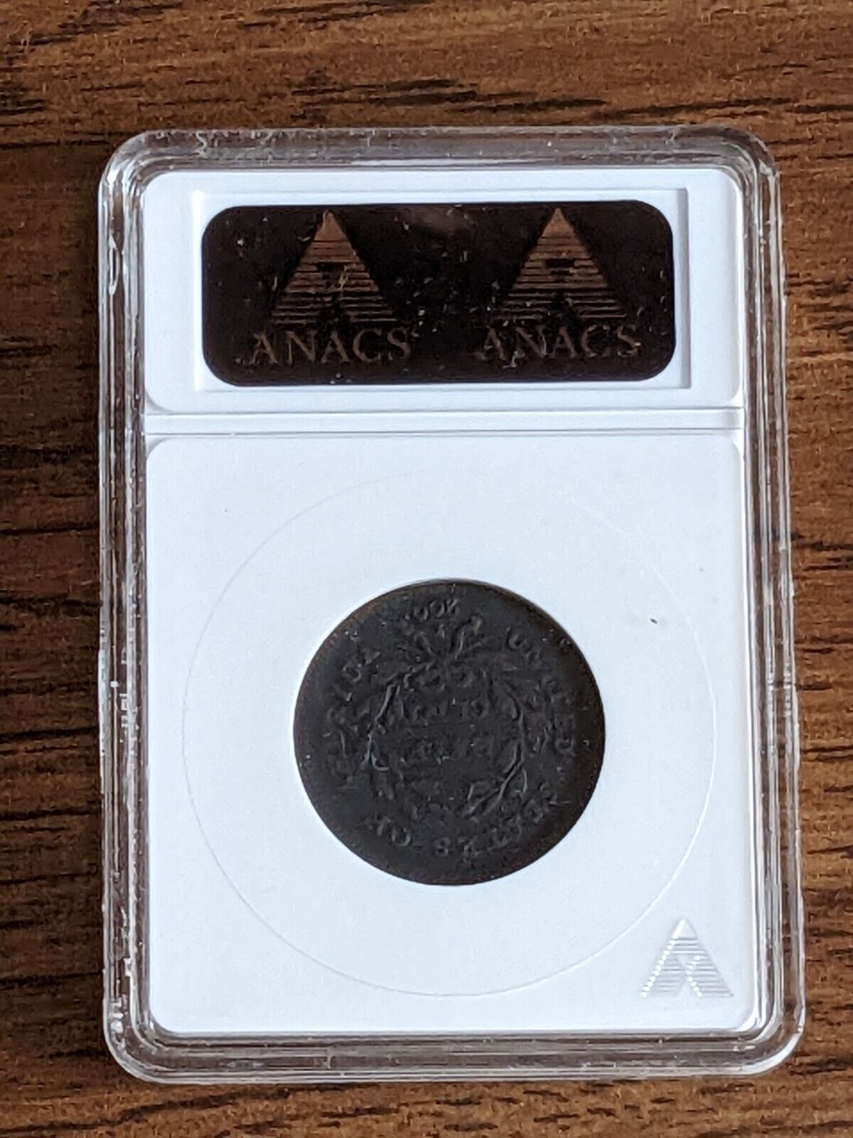 Ridiculously Rare 1795 HALF CENT in rare soapbox ANACS Holder VG Details G-4 Net - Fresh Stock Dated February 2026