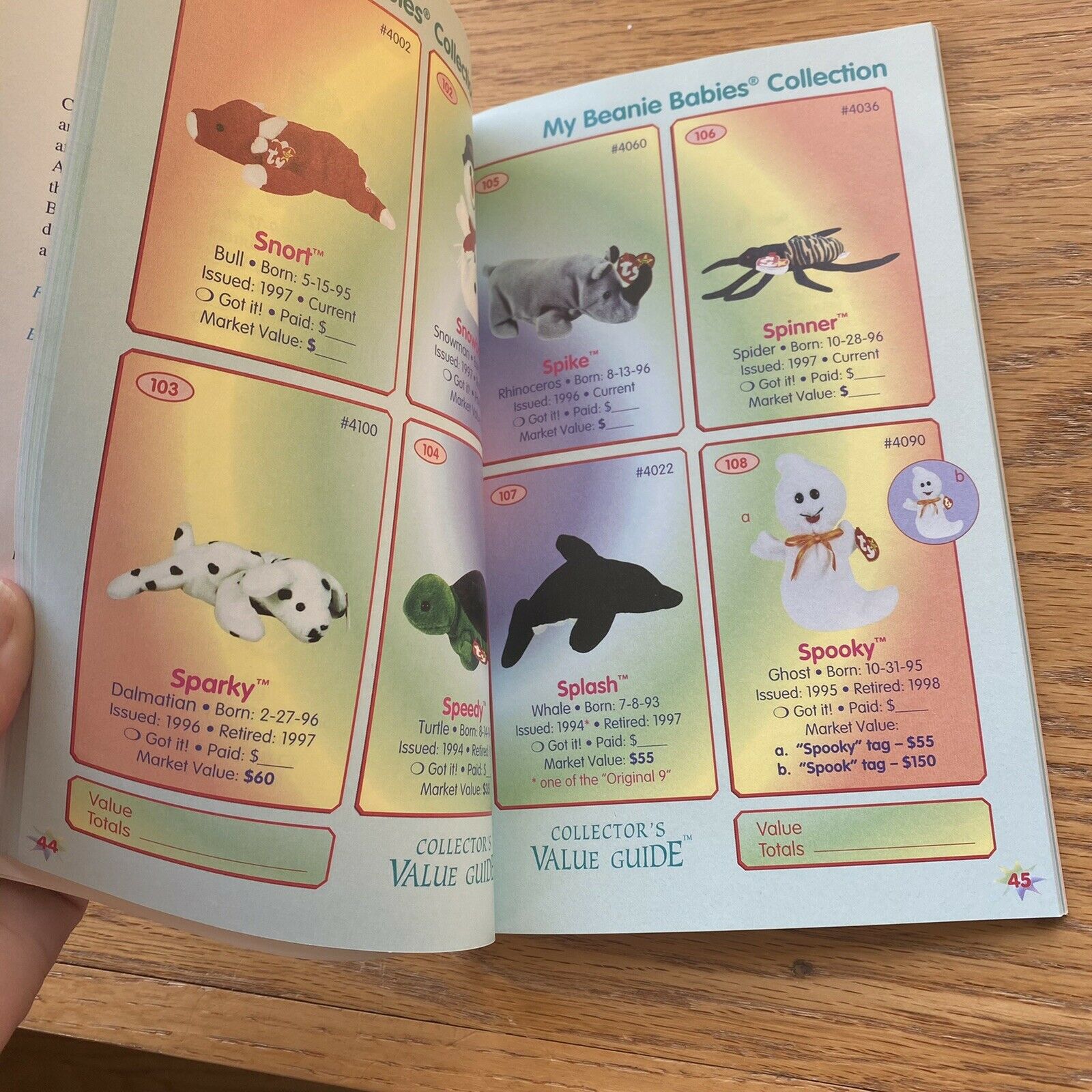 Spring 1998 Edition Collector's Value Guide Ty's Beanie Babies MINT BOOK - Fresh Stock Dated December 2025