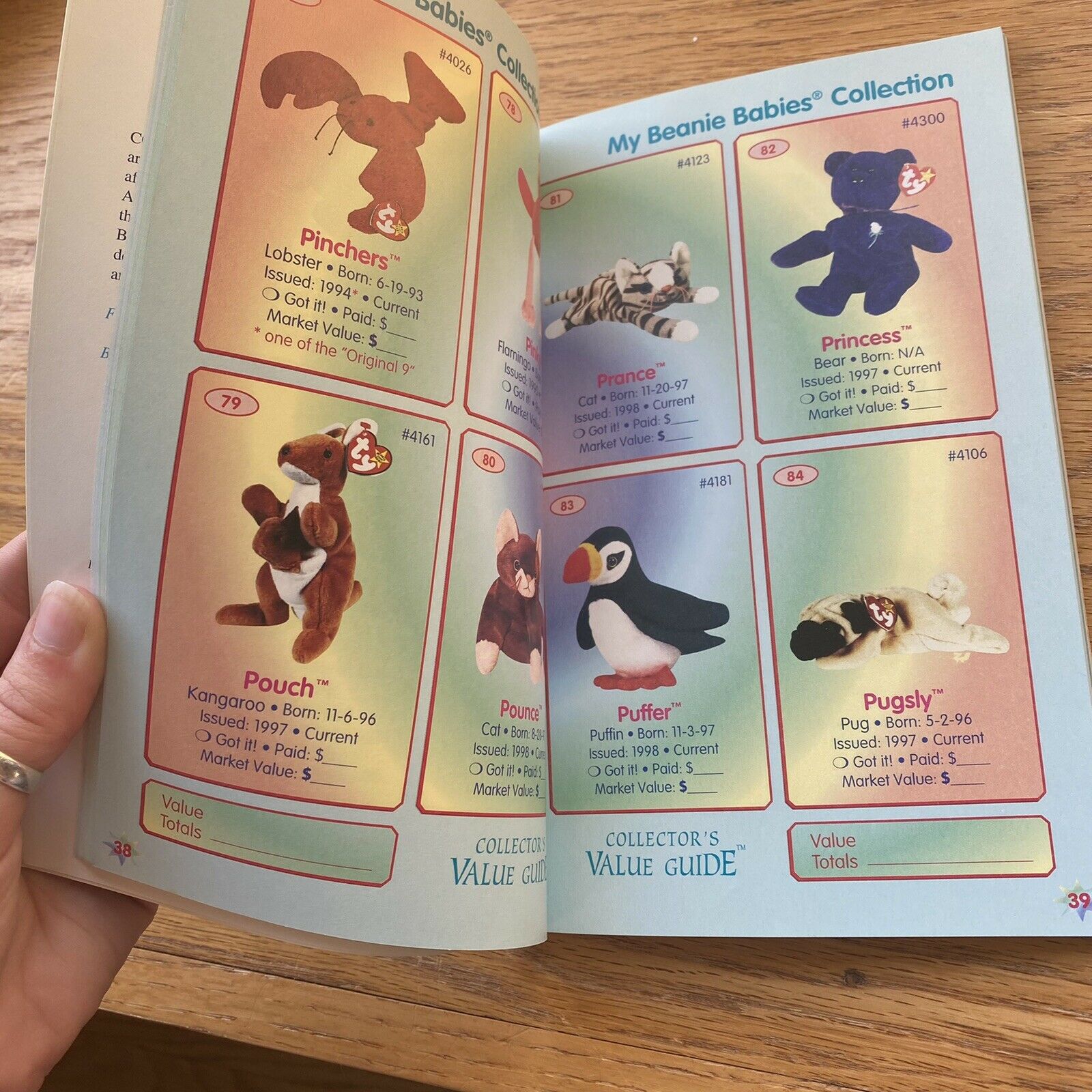 Spring 1998 Edition Collector's Value Guide Ty's Beanie Babies MINT BOOK - Fresh Stock Dated December 2025
