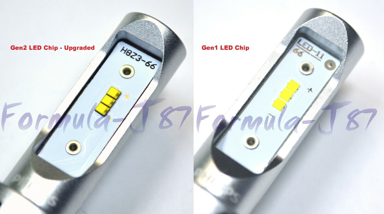 Philips LED Canceller White H7 Two Bulbs Headlight Low Beam Replacement Lamp OE - Fresh Stock Dated February 2026