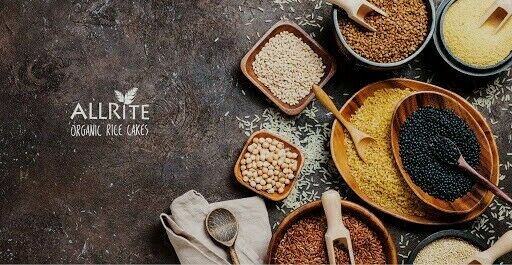 Rice cakes Organic 5 Grains 76 g.1 Pack/14 Pices.19Kcal/Pieces - Fresh Stock Dated December 2025