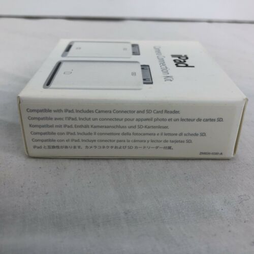 Apple iPad Camera Connection Kit Model A1362 A1358 - Fresh Stock Dated February 2026