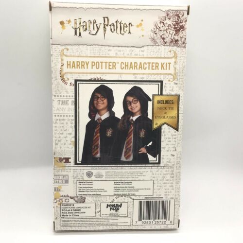Harry Potter Character Costume Accessories Kit with Necktie & Eyeglasses - Fresh Stock Dated December 2025