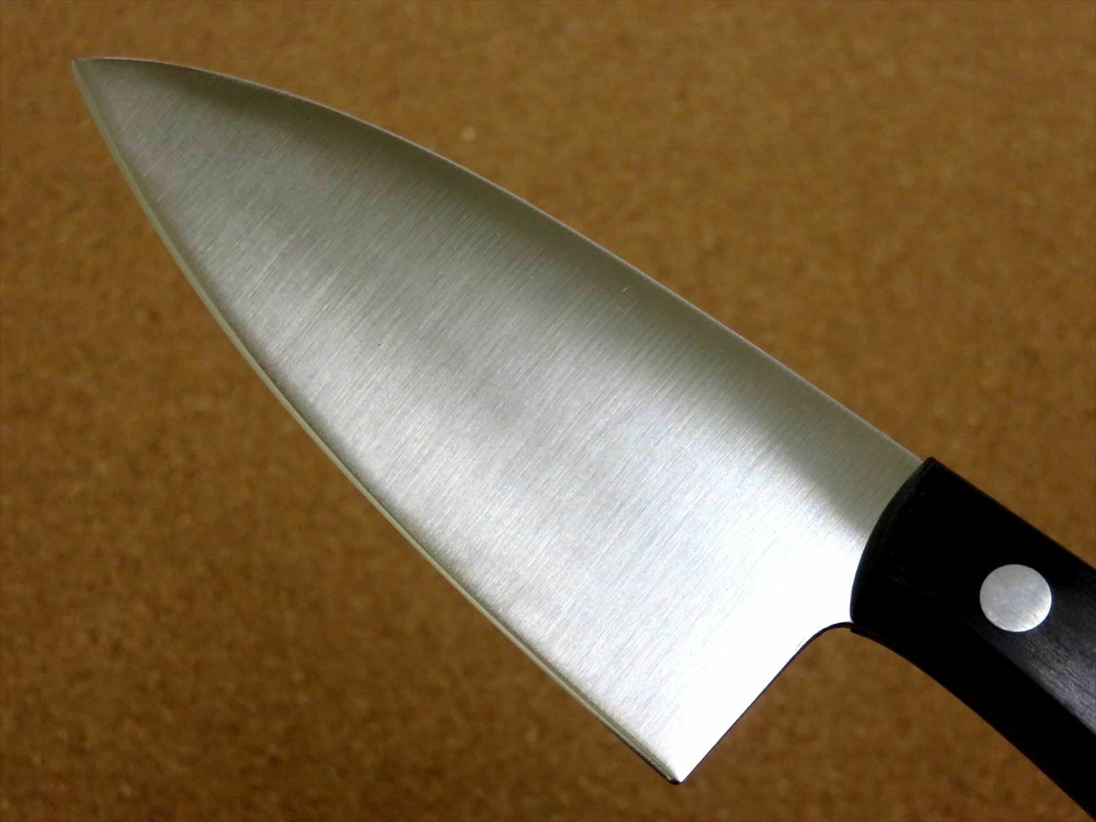 Japanese Kitchen Small Knife 110mm 4 in Double-edged Fishing Outdoor SEKI JAPAN - Fresh Stock Dated December 2025