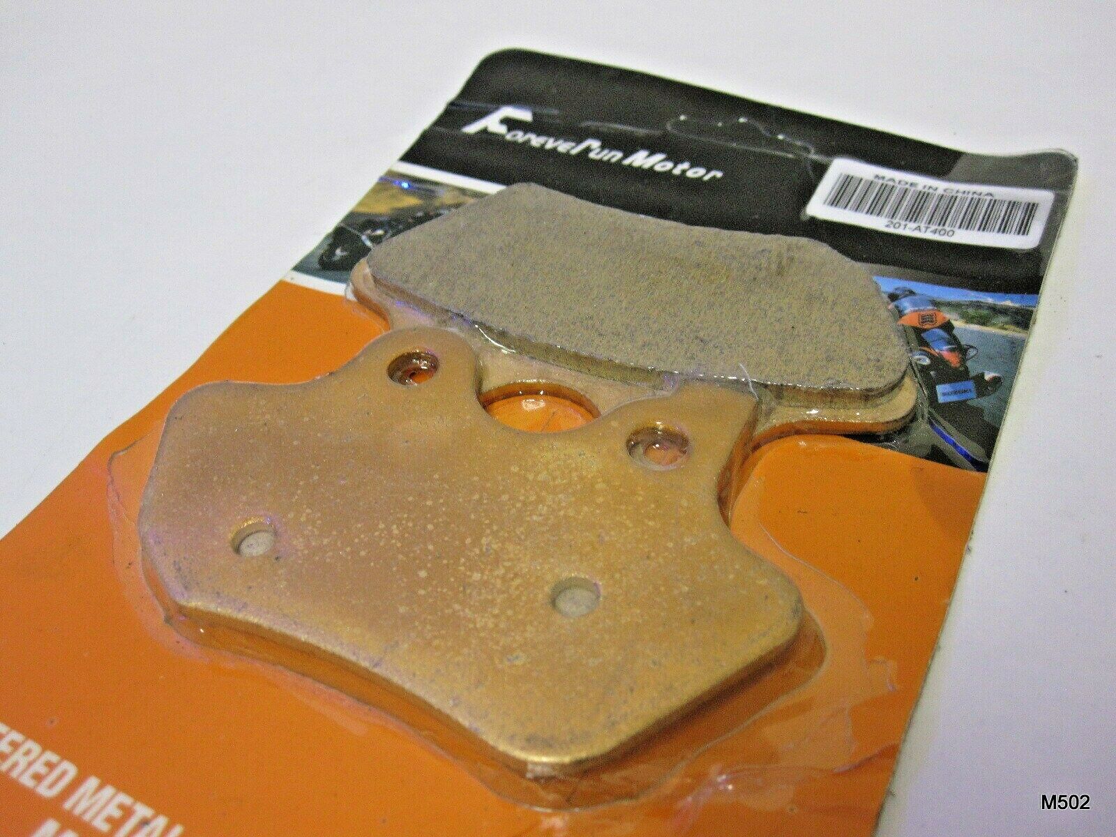 Forever Run Copper Sintered Metal Ceramic Brake Pads 201-AT400 - Fresh Stock Dated February 2026